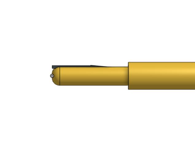 Alternate external CAD view of the SafeReach 3/8-inch ExpandGrip tip